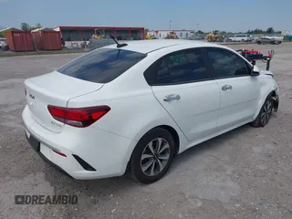 2023 Kia Rio S with VIN 3KPA24ADXPE612862, listed as a IAAI auction lot 41734457 with 20,913 mi miles. Bid and sale history available at carsss.com. Image 4.