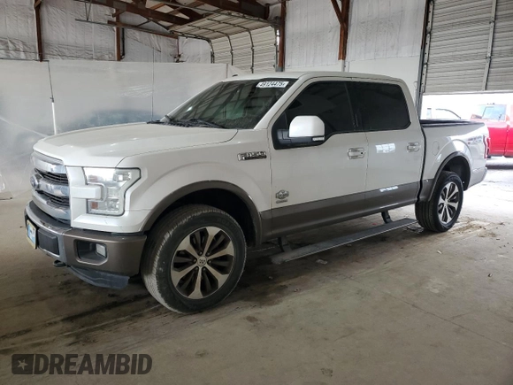 2015 Ford F-150 XLT with VIN 1FTEW1EG3FFC87579, listed as a Copart auction lot 49124475 with 151,913 mi miles and Salvage Title. Bid and sale history available at carsss.com. Image 1.