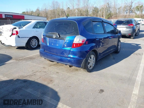 2010 Honda Fit with VIN JHMGE8H20AS005806, listed as a IAAI auction lot 41875876 with 1 mi miles. Bid and sale history available at carsss.com. Image 4.