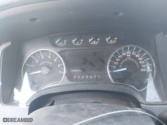 2012 Ford F-150 XL with VIN 1FTFW1ET7CFA56763, listed as a IAAI auction lot 41770505 with 198,568 mi miles. Bid and sale history available at carsss.com. Image 7.