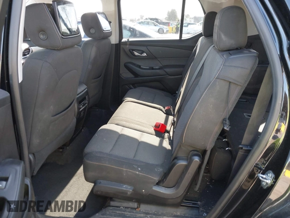 2019 Chevrolet Traverse LT Cloth z VIN 1GNEVGKW7KJ208656, wystawiony jako IAAI lot #42373422 z przebiegiem 132 863 mil mil oraz . Historia ofert i sprzedaży dostępna na DreamBid. Obrazek 8.