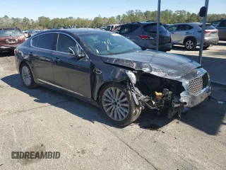 2015 Kia K900 Luxury with VIN KNALW4D41F6019255, listed as a Copart auction lot 48562115 with 168,028 mi miles and Non Repairable. Bid and sale history available at carsss.com. Image 4.