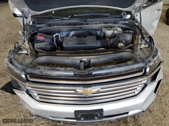 2021 Chevrolet Tahoe High Country with VIN 1GNSCTKL2MR117385, listed as a Copart auction lot 65074284 with 0 mi miles and Salvage Title. Bid and sale history available at carsss.com. Image 11.