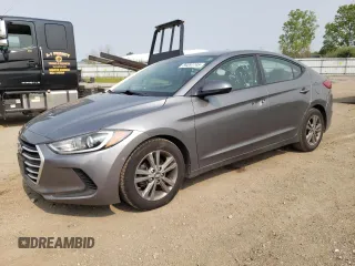 2018 Hyundai Elantra SEL z VIN 5NPD84LF4JH308889, wystawiony jako Copart lot #59297745 z przebiegiem 134 968 mil mil oraz Szkoda całkowita • Salvage title. Historia ofert i sprzedaży dostępna na DreamBid. Obrazek 1.