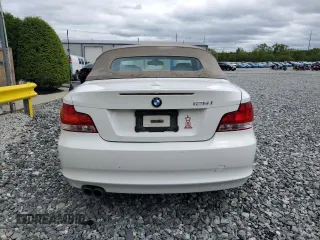 2011 BMW 1 Series 128i with VIN WBAUN1C57BVH83226, listed as a Copart auction lot 57753625 with 55,985 mi miles and Clean title. Bid and sale history available at DreamBid. Image 6.