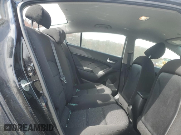 2018 Kia Forte LX with VIN 3KPFK4A76JE277865, listed as a Copart auction lot 49886365 with 57,536 mi miles and Salvage Title. Bid and sale history available at carsss.com. Image 10.