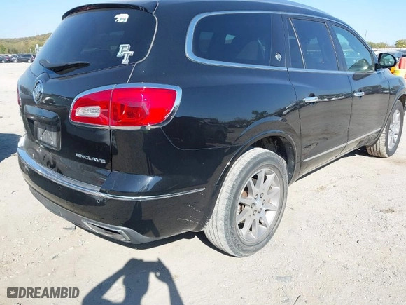 2017 Buick Enclave Convenience with VIN 5GAKRAKD1HJ323646, listed as a IAAI auction lot 40624660 with 113235 miles. Bid and sale history available at carsss.com. Image 4.