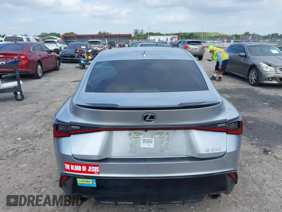 2022 Lexus IS 350 F Sport z VIN JTHGZ1B24N5049106, wystawiony jako IAAI lot #42072738 z przebiegiem 31 072 mil mil oraz . Historia ofert i sprzedaży dostępna na DreamBid. Obrazek 16.
