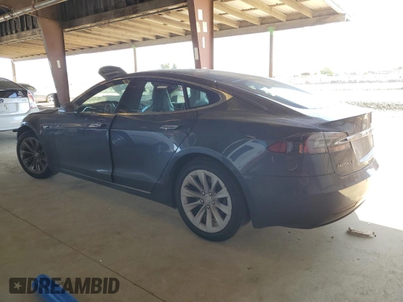 2016 Tesla Model S 70 with VIN 5YJSA1E15GF159542, listed as a Copart auction lot 58253965 with 70,373 mi miles and Salvage title. Bid and sale history available at DreamBid. Image 2.