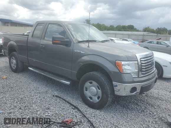 2011 Ford F-150 XL with VIN 1FTFX1ET3BFB15688, listed as a Copart auction lot 63249505 with 202,267 mi miles and Clean title. Bid and sale history available at DreamBid. Image 4.