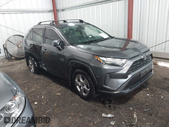 2023 Toyota RAV4 XLE with VIN 2T3P1RFV4PC340763, listed as a IAAI auction lot 41921939 with 41,406 mi miles. Bid and sale history available at carsss.com. Image 1.