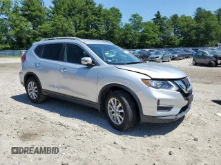 2017 Nissan Rogue SL with VIN 5N1AT2MV7HC887535, listed as a Copart auction lot 59861785 with 70,063 mi miles and Salvage title. Bid and sale history available at DreamBid. Image 4.