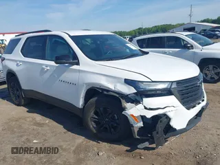 2022 Chevrolet Traverse LS with VIN 1GNERFKW2NJ179022, listed as a IAAI auction lot 42115117 with 60,720 mi miles and . Bid and sale history available at DreamBid. Image 1.