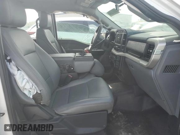 2021 Ford F-150 XL with VIN 1FTEW1CB8MKE68771, listed as a Copart auction lot 54613785 with 68,622 mi miles and Salvage Title. Bid and sale history available at carsss.com. Image 7.