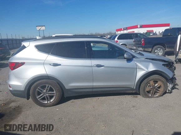 2018 Hyundai Santa Fe Sport 2.4L with VIN 5XYZU3LB8JG518668, listed as a IAAI auction lot 41673466 with 81,791 mi miles. Bid and sale history available at carsss.com. Image 14.