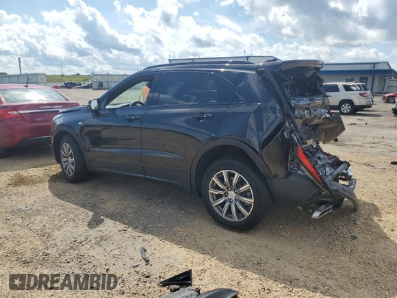 2023 Cadillac XT4 AWD Sport with VIN 1GYFZFR48PF182380, listed as a Copart auction lot 68937594 with 8,400 mi miles and Salvage Title. Bid and sale history available at carsss.com. Image 2.