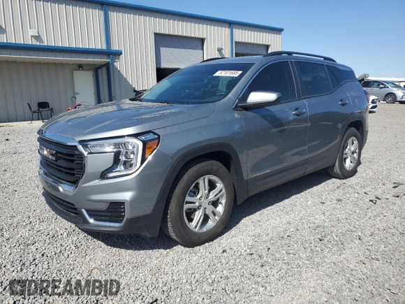 2023 GMC Terrain SLE with VIN 3GKALMEG1PL104278, listed as a Copart auction lot 52101685 with 20,301 mi miles and Salvage Title. Bid and sale history available at DreamBid. Image 1.