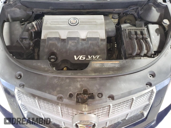 2010 Cadillac SRX Premium Collection with VIN 3GYFNFEYXAS597417, listed as a Copart auction lot 51787785 with 146,203 mi miles and Salvage Title. Bid and sale history available at DreamBid. Image 12.