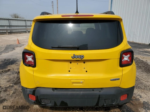 2018 Jeep Renegade Latitude with VIN ZACCJABB0JPJ22669, listed as a Copart auction lot 51154475 with 122,996 mi miles and Clean Title. Bid and sale history available at carsss.com. Image 6.