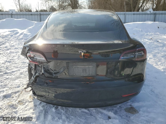 2019 Tesla Model 3 Mid Range with VIN 5YJ3E1EA7KF418789, listed as a Copart auction lot 89198335 with 88,181 mi miles and Salvage Title. Bid and sale history available at carsss.com. Image 6.