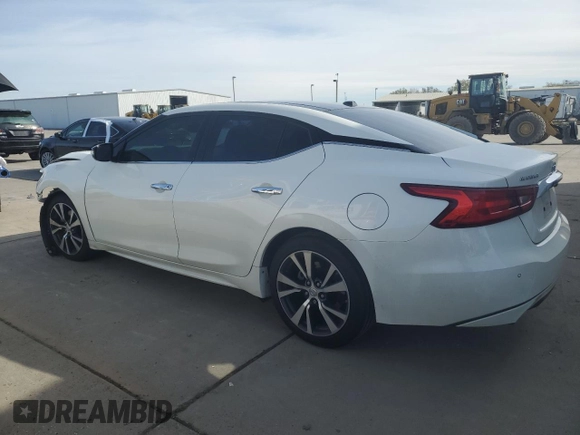 2017 Nissan Maxima SV with VIN 1N4AA6AP8HC426308, listed as a Copart auction lot 49900155 with 105,638 mi miles and Salvage Title. Bid and sale history available at DreamBid. Image 2.