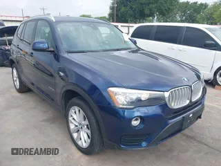2017 BMW X3 xDrive28i z VIN 5UXWX9C3XH0W74375, wystawiony jako IAAI lot #42119608 z przebiegiem 75 402 mil mil oraz . Historia ofert i sprzedaży dostępna na DreamBid. Obrazek 1.