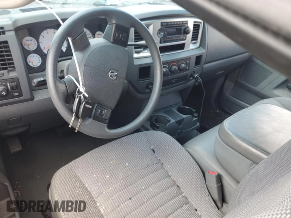 2008 Dodge Ram 1500 SLT with VIN 1D7HA18228S517320, listed as a Copart auction lot 52463415 with Not Provided miles and Salvage Title. Bid and sale history available at carsss.com. Image 8.