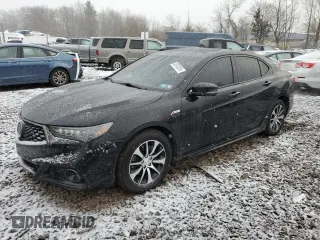 2019 Acura TLX w/A-Spec Pkg with VIN 19UUB3F62KA001402, listed as a Copart auction lot 88762055 with 84,536 mi miles and Salvage Title. Bid and sale history available at carsss.com. Image 1.