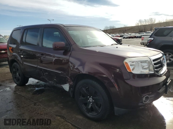2012 Honda Pilot EX-L with VIN 5FNYF4H75CB080928, listed as a Copart auction lot 49820995 with 182,927 mi miles and Salvage Title. Bid and sale history available at DreamBid. Image 4.