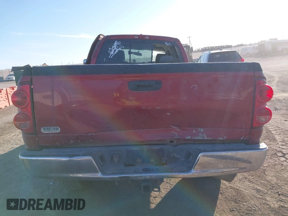 2007 Dodge Ram 2500 SLT with VIN 3D7KS28A17G799603, listed as a IAAI auction lot 41528976 with 1 mi miles. Bid and sale history available at carsss.com. Image 17.