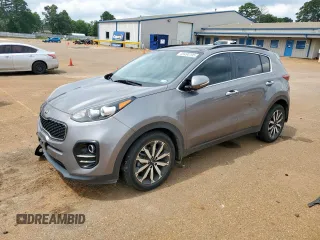 2018 Kia Sportage EX with VIN KNDPN3AC7J7431647, listed as a Copart auction lot 59490795 with 72,840 mi miles and Salvage title. Bid and sale history available at DreamBid. Image 1.