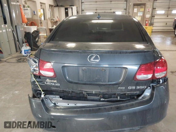 2007 Lexus GS with VIN JTHCE96S870006326, listed as a IAAI auction lot 41893335 with 187,494 mi miles. Bid and sale history available at carsss.com. Image 16.