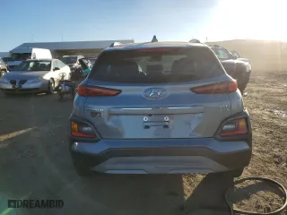 2021 Hyundai Kona Ultimate with VIN KM8K5CA51MU646616, listed as a Copart auction lot 79954034 with 66,177 mi miles and Salvage Title. Bid and sale history available at carsss.com. Image 6.