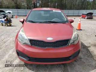 2013 Kia Rio LX with VIN KNADM4A36D6209894, listed as a Copart auction lot 49014515 with 155,920 mi miles and Salvage Title. Bid and sale history available at carsss.com. Image 5.