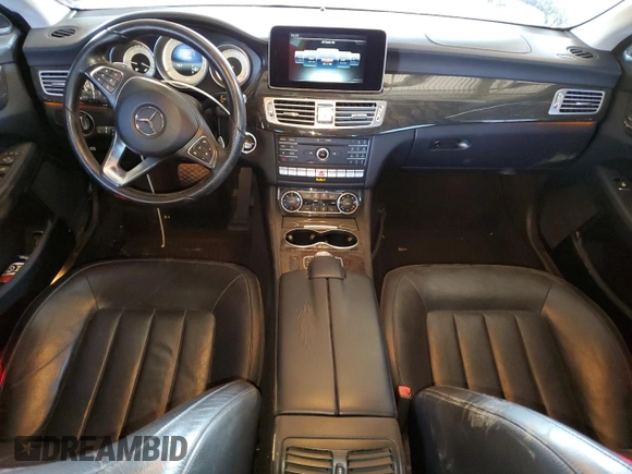 2015 Mercedes-Benz CLS 400 z VIN WDDLJ6HB9FA147915, wystawiony jako Copart lot #50195795 z przebiegiem 131 550 mil mil oraz Szkoda całkowita • Salvage title. Historia ofert i sprzedaży dostępna na DreamBid. Obrazek 8.