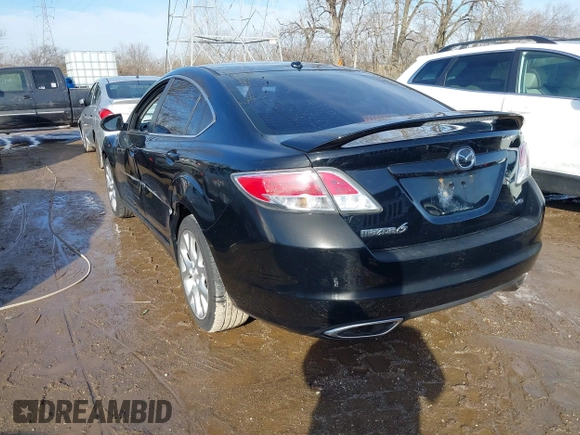 2009 Mazda 6 S Grand Touring with VIN 1YVHP82B195M23577, listed as a IAAI auction lot 41491398 with 180,512 mi miles and . Bid and sale history available at DreamBid. Image 3.