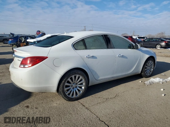 2012 Buick Regal Premium 1 with VIN 2G4GS5EK4C9208145, listed as a Copart auction lot 44690085 with 150,401 mi miles and Salvage Title. Bid and sale history available at DreamBid. Image 3.