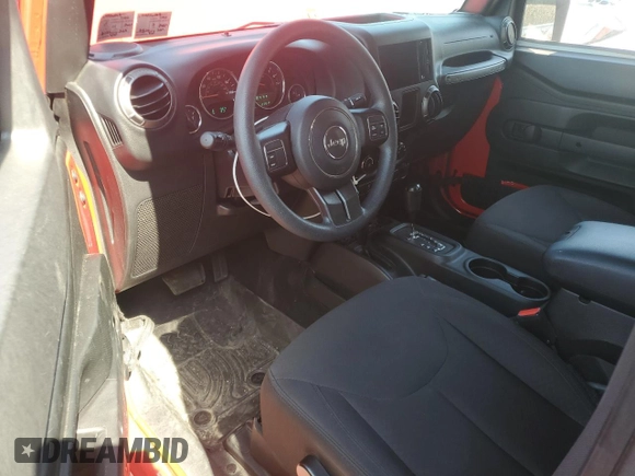2018 Jeep Wrangler Willys Wheeler W with VIN 1C4AJWAG8JL897178, listed as a Copart auction lot 62576405 with 12,381 mi miles and Salvage title. Bid and sale history available at DreamBid. Image 8.