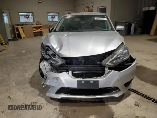 2017 Nissan Sentra S with VIN 3N1AB7AP0HY375622, listed as a Copart auction lot 46664685 with 74,703 mi miles and Salvage Title. Bid and sale history available at carsss.com. Image 5.