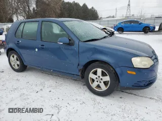 2008 Volkswagen Golf with VIN 9BWEL41J684031727, listed as a Copart auction lot 87077804 with 326,253 mi miles and Clean title. Bid and sale history available at DreamBid. Image 4.