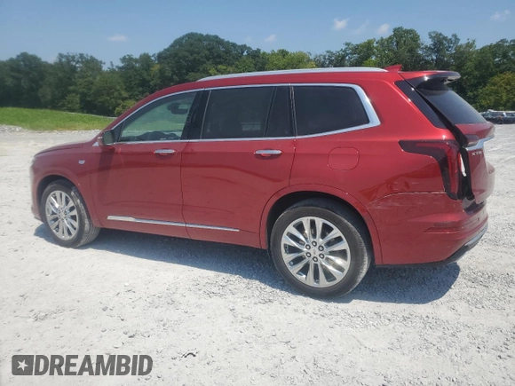 2022 Cadillac XT6 Premium Luxury with VIN 1GYKPCRS2NZ103363, listed as a Copart auction lot 66564404 with 25,114 mi miles and Salvage Title. Bid and sale history available at carsss.com. Image 2.