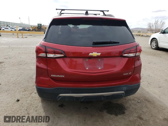 2022 Chevrolet Equinox LT z VIN 3GNAXUEV9NL213882, wystawiony jako Copart lot #44521165 z przebiegiem 173 737 mil mil oraz Szkoda całkowita • Salvage title. Historia ofert i sprzedaży dostępna na DreamBid. Obrazek 6.