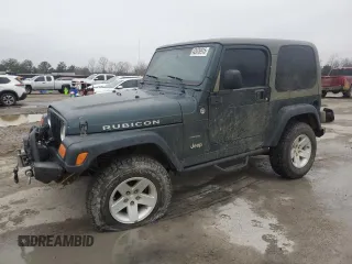 2005 Jeep Wrangler Rubicon with VIN 1J4FA69S95P377014, listed as a Copart auction lot 42676915 with 130,571 mi miles and Salvage Title. Bid and sale history available at carsss.com. Image 1.