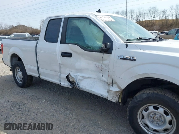 2020 Ford F-150 XL with VIN 1FTFX1E43LFA58449, listed as a IAAI auction lot 41769410 with 74,165 mi miles. Bid and sale history available at carsss.com. Image 6.