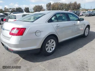 2011 Ford Taurus SE with VIN 1FAHP2DW3BG118603, listed as a IAAI auction lot 41944340 with 34,451 mi miles. Bid and sale history available at carsss.com. Image 4.