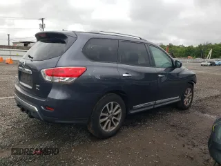 2014 Nissan Pathfinder Platinum with VIN 5N1AR2MM9EC658016, listed as a Copart auction lot 57813665 with 130,304 mi miles and Salvage title. Bid and sale history available at DreamBid. Image 3.