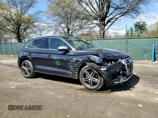 2020 Audi SQ5 Premium Plus with VIN WA1B4AFY3L2016244, listed as a Copart auction lot 51768275 with 30,084 mi miles and Salvage title. Bid and sale history available at DreamBid. Image 12.