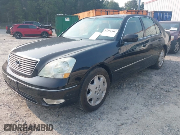 2003 Lexus LS 430 z VIN JTHBN30F530104857, wystawiony jako IAAI lot #42410515 z przebiegiem 224 329 mil mil oraz . Historia ofert i sprzedaży dostępna na DreamBid. Obrazek 2.