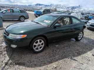 2001 Toyota Solara SE with VIN 2T1CF28P81C456098, listed as a Copart auction lot 49827965 with 153,591 mi miles and Salvage Title. Bid and sale history available at carsss.com. Image 1.