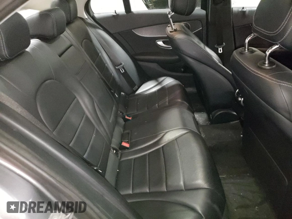 2017 Mercedes-Benz C 300 with VIN 55SWF4KB7HU198053, listed as a Copart auction lot 50348075 with 59,727 mi miles and Salvage Title. Bid and sale history available at carsss.com. Image 5.
